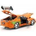 Carsdemetal.es 1995 Toyota supra com luzes "Fast & Furious + Brian" 1:18 Jada Toys 31139 253206001