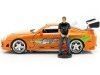 Carsdemetal.es 1995 Toyota supra com luzes "Fast & Furious + Brian" 1:18 Jada Toys 31139 253206001