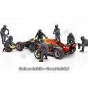 CARSDEMETAL.ES SET 7 Boîtes Mécanique Formule 1 Red Bull 1:18 American Diorama 76552