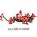 Carsdemetal.es Conjunto 7 Caixas Mecânica Formula 1 Equipamento Ferrari 1:18 American Diorama 76550