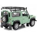 Carsdemetal.es 2010 Land Rover Defend 90 Green TDI com snorkel 1:24 Welly 22498