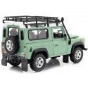 Cochesdememetal.es 2010 Land Rover Defender 90 Tdi Verde Con SNABAKEL 1:24 Welly 22498