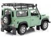 Cochesdememetal.es 2010 Land Rover Defender 90 Tdi Verde Con SNABAKEL 1:24 Welly 22498