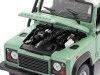 Carsdemetal.es 2010 Land Rover Defend 90 Green TDI com snorkel 1:24 Welly 22498