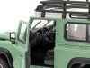 Carsdemetal.es 2010 Land Rover Defend 90 Green TDI com snorkel 1:24 Welly 22498