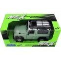 Cochesdememetal.es 2010 Land Rover Defender 90 Tdi Verde Con SNABAKEL 1:24 Welly 22498