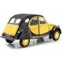 CARSDEMETAL.ES 1982 Citroen 2CV 6 Chaleston jaune / noir 1:24 Wellly 24009