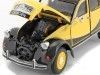 CARSDEMETAL.ES 1982 Citroen 2CV 6 Chaleston jaune / noir 1:24 Wellly 24009