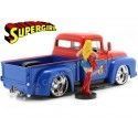 Cochesdemetal.es 1952 Ford F-100 Truck Pickup Custom + Figura Supergirl 1:24 Jada Toys 30454/253255008