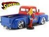 Cochesdemetal.es 1952 Ford F-100 Truck Pickup Custom + Figura Supergirl 1:24 Jada Toys 30454/253255008