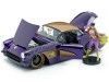 Cochesdemetal.es 1957 Chevrolet Corvette + Figura Batgirl 1:24 Jada Toys 30457 253255007