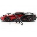Cochesdemetal.es 2017 Ford GT + Miles Morales Spider-Man 1:24 Jada Toys 31190 253225008