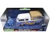 Cochesdemetal.es 1963 Volkswagen VW Bus PickUp + El Monstruo de las Galletas con Sonido 1:24 Jada Toys 31751