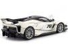 Cochesdemetal.es 2018 Ferrari FXX-K Evolution hybride 6.3 V12 Blanco Perla 1:18 Bburago 16012