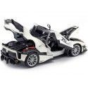 Cochesdemetal.es 2018 Ferrari FXX-K Evolution hybride 6.3 V12 Blanco Perla 1:18 Bburago 16012