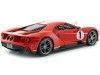Cochesdemetal.es 2018 Ford GT Rojo con Raya Blanca 1:18 Maisto 31384