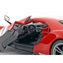 Cochesdemetal.es 2018 Ford GT Rojo con Raya Blanca 1:18 Maisto 31384