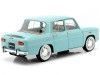 Cochesdememetal.es 1967 Renault 8 R8 Major Light Blue 1:18 Solino S1803601