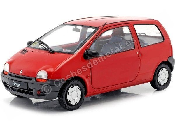 Carsdemetal.es 1993 Renault Twingo Mk1 Red Coral 1:18 Solido S1804002