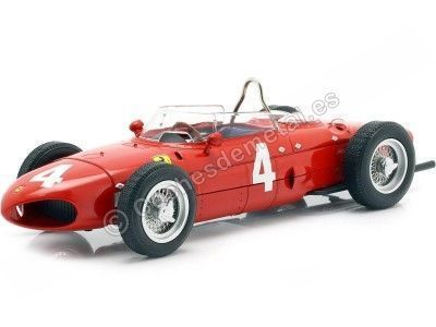 1961 Ferrari 156 Sharknose Nº4 Von Trips Ganador GP F1 British 1:18 CMR168 Cochesdemetal.es