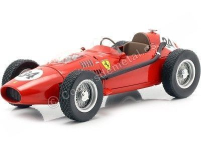 1958 Ferrari Dino 246 Nº34 Luigi Musso GP F1 Monaco Rojo 1:18 CMR158 Cochesdemetal.es