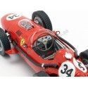 Cochesdemetal.es 1958 Ferrari Dino 246 Nº34 Luigi Musso GP F1 Monaco Rojo 1:18 CMR158