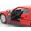 Cochesdemetal.es 1987 BMW M1 Rojo 1:24 Welly 24098