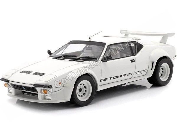 Cochesdemetal.es 1982 De Tomaso Pantera GT5 Blanco 1:18 Kyosho 08854W
