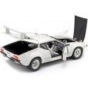 Cochesdemetal.es 1982 De Tomaso Pantera GT5 Blanco 1:18 Kyosho 08854W
