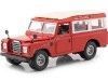 Cochesdemetal.es 1980 Land Rover Series II Rojo/Blanco 1:24 Bburago 22063