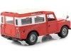 Cochesdemetal.es 1980 Land Rover Series II Rojo / Blanco 1:24 Bburago 22063