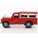 Cochesdemetal.es 1980 Land Rover Series II Rojo / Blanco 1:24 Bburago 22063