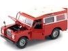 Cochesdemetal.es 1980 Land Rover Series II Rojo / Blanco 1:24 Bburago 22063
