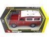 Cochesdemetal.es 1980 Land Rover Series II Rojo / Blanco 1:24 Bburago 22063