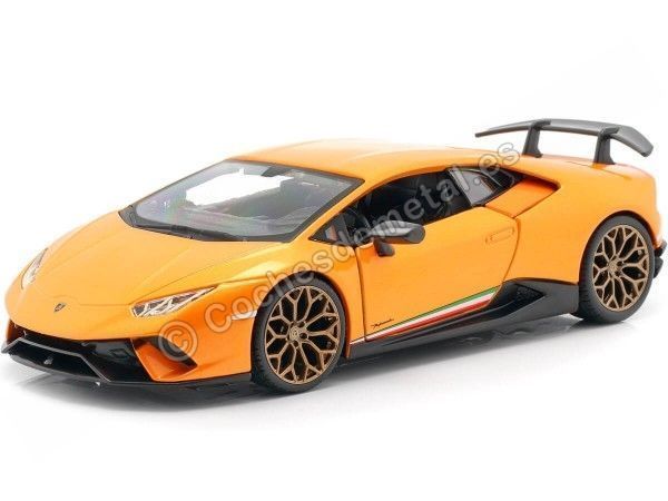 Cochesdemetal.es 2017 Lamborghini Huracan Performante Orange 1:24 Bburago 21092