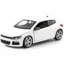 Cochesdemetal.es 2008 Volkswagen Scirocco R Blanco 1:24 Bburago 21060