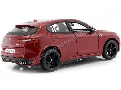 Cochesdemetal.es 2016 Alfa Romeo Stelvio Rojo 1:24 Bburago 21086 2