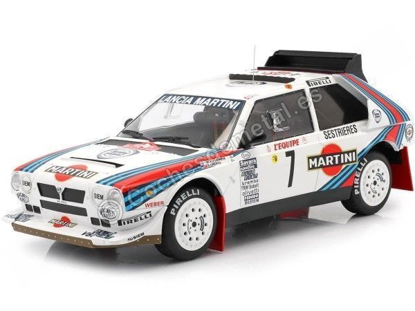 Cochesdemetal.es 1986 Lancia Delta S4 Winner Rallye Monte Carlo Toivonen/Cresto 1:18 IXO Models 18RMC046A