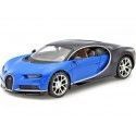 Cochesdemetal.es 2016 Bugatti Chiron Azul-Aazul 1:24 Food 31514