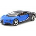Carsdemetal.es 2016 Bugatti Chiron azul-azul 1:24 Maisto 31514