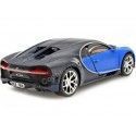 Cochesdemetal.es 2016 Bugatti Chiron Azul-Aazul 1:24 Food 31514