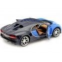 Cochesdemetal.es 2016 Bugatti Chiron Azul-Aazul 1:24 Food 31514