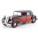 Cochesdemetal.es 1952 Citroen 15CV TA Negro/Rojo 1:24 Bburago 22017
