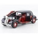 Cochesdemetal.es 1952 Citroen 15CV TA Negro/Rojo 1:24 Bburago 22017