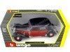 Cochesdemetal.es 1952 Citroen 15CV TA Negro/Rojo 1:24 Bburago 22017