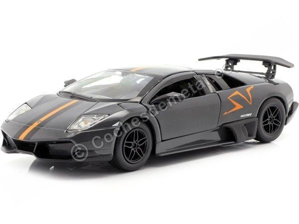 Carsdemetal.es 2010 Lamborghini Murcielago LP670-4 SV China Edition Grey 1:24 Bburago 22120
