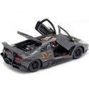 Carsdemetal.es 2010 Lamborghini Murcielago LP670-4 SV China Edition Grey 1:24 Bburago 22120