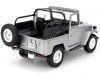 Carsdemetal.es 1974 Toyota FJ40 Cinza conversível 1:24 MAX 79330 MOTOR