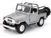 Carsdemetal.es 1974 Toyota FJ40 Cinza conversível 1:24 MAX 79330 MOTOR