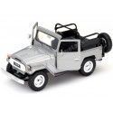 Cochesdemetal.es 1974 Toyota FJ40 Convertible Gris 1:24 Motor MAX 79330